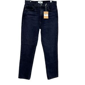Reformation Dark Blue Straight Leg Jeans